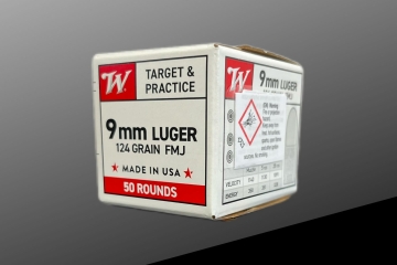 9x19 WINCHESTER 124GR FMJ