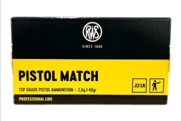 22LR RWS Pistol Match 