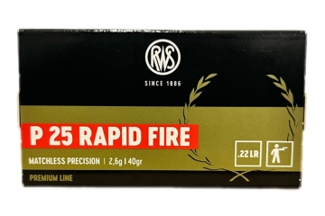 22LR RWS P25 RAPID FIRE